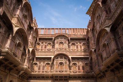 Mehrangarh fort public place - at jodhpur, rajasthan, india