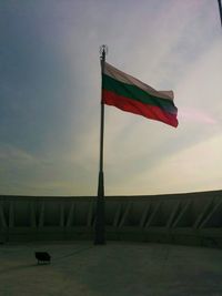 Low angle view of built structure against sky