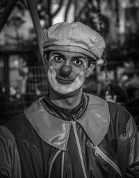 Portrait of clown