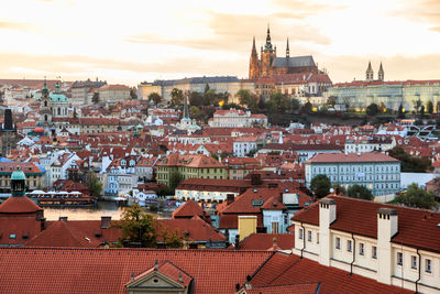 View of cityscape against sky