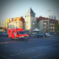 View of buildings in city