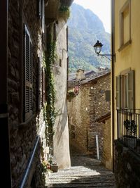 Street amidst buildings in city