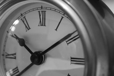 Close-up of clock