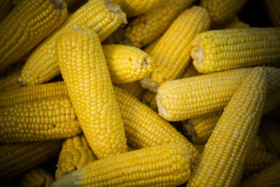 Full frame shot of sweet corns