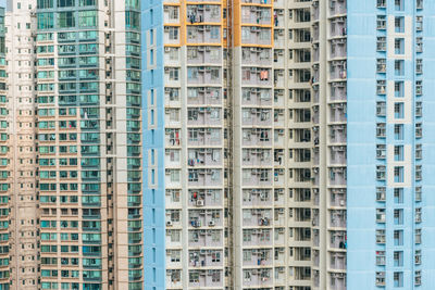 Full frame shot of residential building