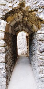 Corridor of old building