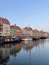 Berühmte strasse in kopenhagen