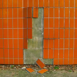 Abstract image of brick wall