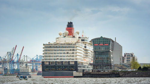 View of buildings at waterfront