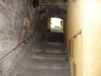 Low angle view of stairs