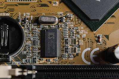 Full frame of mother board