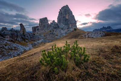 Panoramic view of landscape against sky
