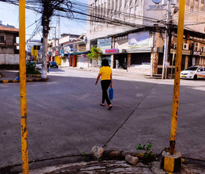 View of city street