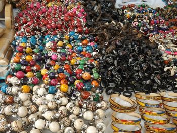 Full frame shot of market stall for sale