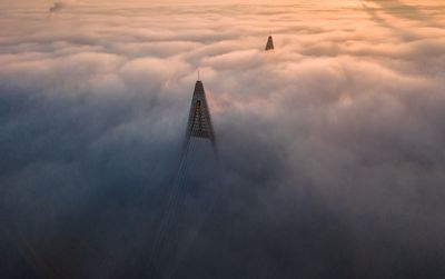 Bridge in the fog