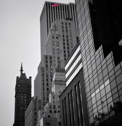 Low angle view of modern building