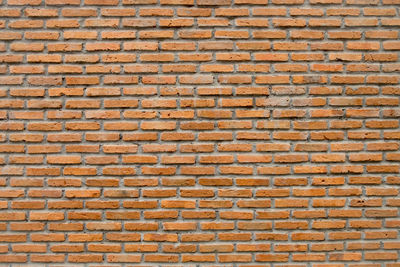 Full frame of brick wall