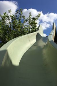 Close-up of trees against sky