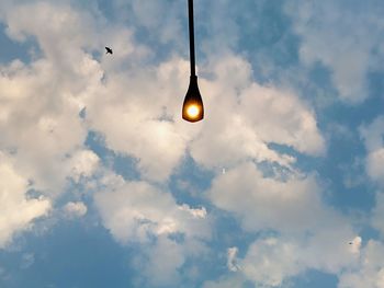 Lamp with sky