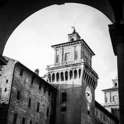 Low angle view of a church