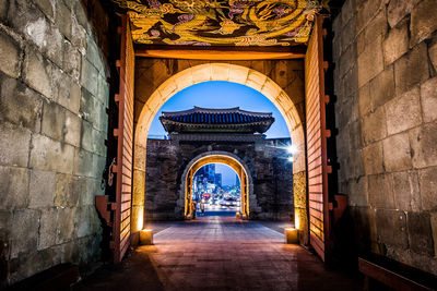 Entrance of temple