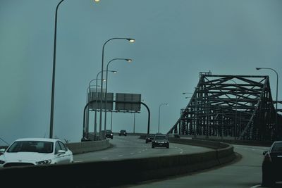 Car moving on road