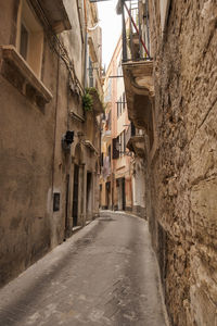 Street amidst buildings