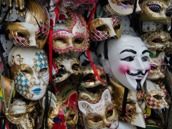 Full frame shot of multi colored balls