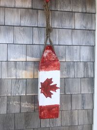 Canada sign, flag, wood, sailing