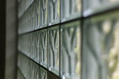 Close-up of metal grate