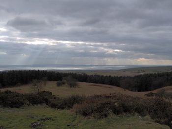 Clouds over sea