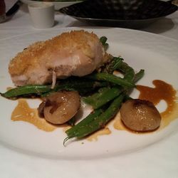 Close-up of served food