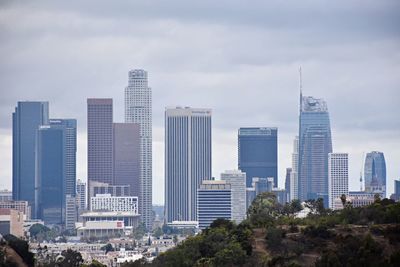 Skyscrapers in city