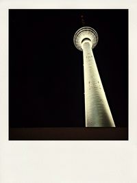 Low angle view of eiffel tower