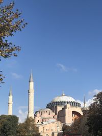 View of buildings against sky haga sofia istanbul