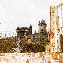 View of old building against sky