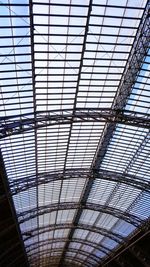 Low angle view of ceiling