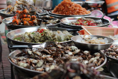 Close-up of food in plate