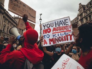 GROUP OF PEOPLE ON THE STREET