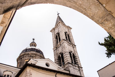 Low angle view of cathedral against sky