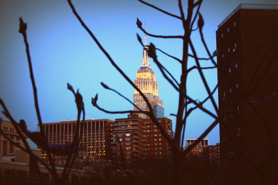 Low angle view of building against sky