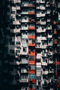 Full frame shot of buildings in city