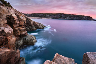 Panoramic view of sea against sky