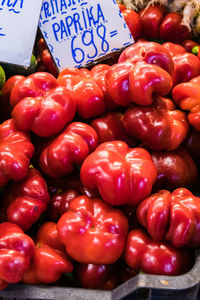 Close-up of bell peppers