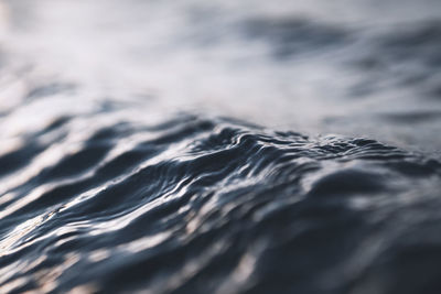 Full frame shot of rippled water