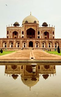 Humayun tomb as seen from charbagh gardens