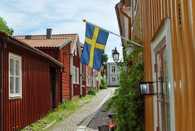 Low angle view of built structures