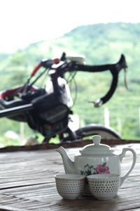 View of tea