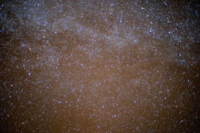 Full frame shot of star field at night