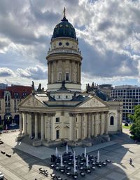 View of building against sky in city